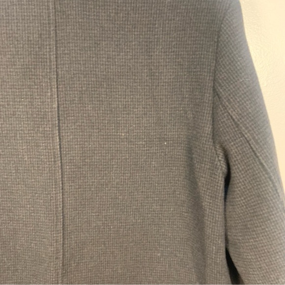 Bonobos Manifattura Emmetex Fine Italian Fabric Wool Check Pea Coat Brown - Picture 10 of 15